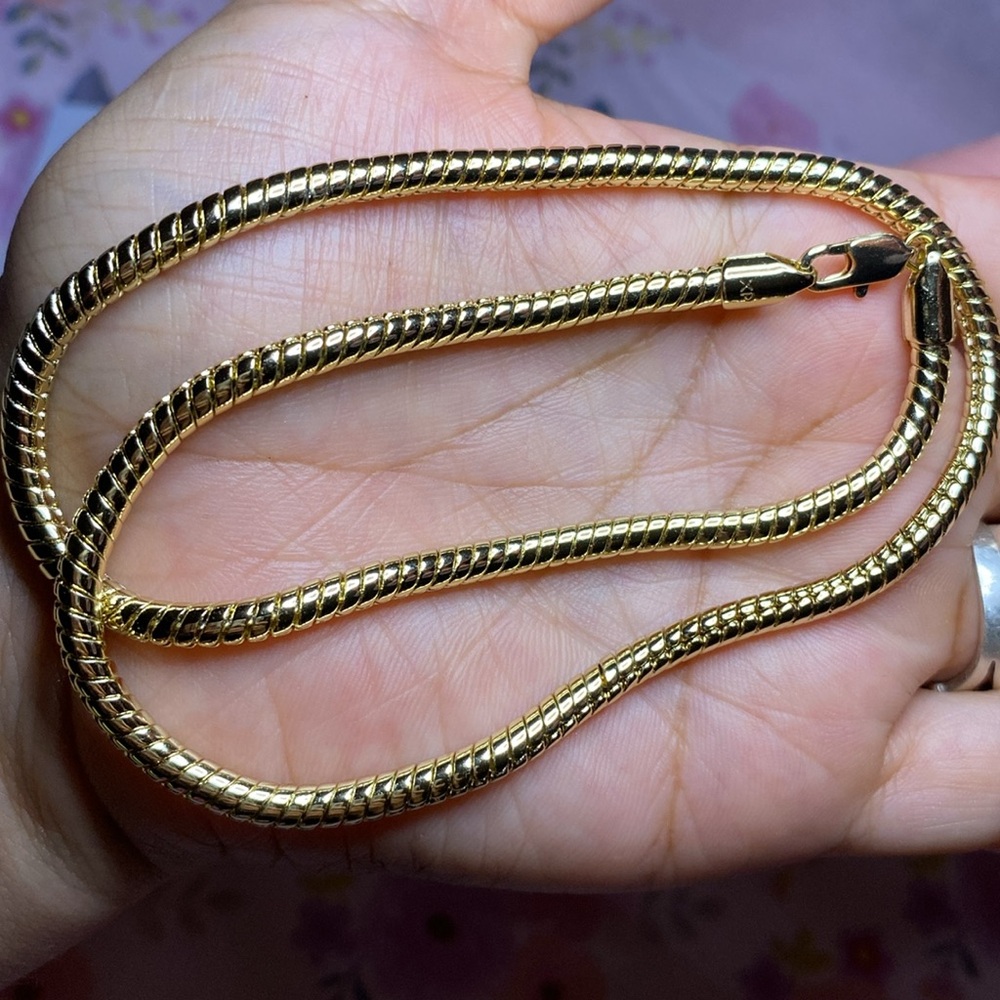 New 14K gold-plated chain